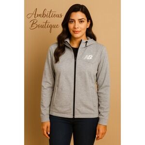 New Balance‎ Gray Hooded Jacket - Size  XL / Sku0083